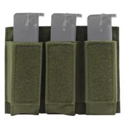 Porte chargeur triple tactique - Kaki - Pour arme de poing