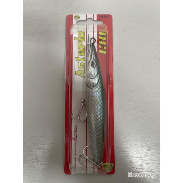 !! Ope -45%!! LEURRE XORUS ASTURIE 130 27gr col Smelt