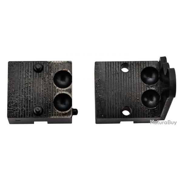 Moule  balles 2 cavits - Balles rondes Calibre .445