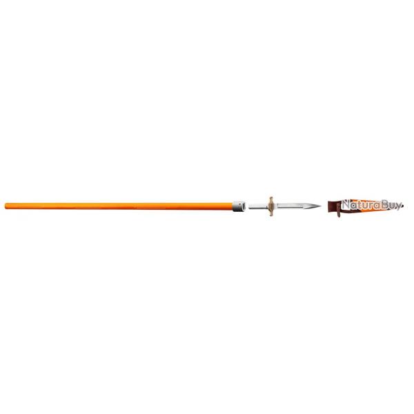 Epieu de battue HOURVARI le traqueur manche orange