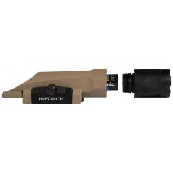 Lampe tactique Inforce WMLx White - Gen 3 Inforce WMLX Gen 3 - FDE