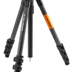 Trépied de tir KJI K800 Carbone sans tête, TREPIED KJI K800 CARBONE