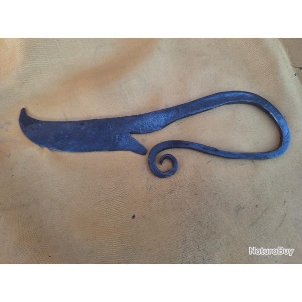 Couteau artisanal forg