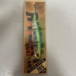 !! Ope -45%!! LEURRE DUO RYUKI QUATTRO 70s 5.7gr col lime yamame