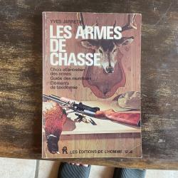 Livre les armes de chasse d'Yves Jarretie