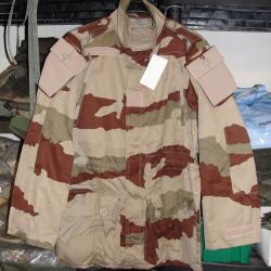 Veste Félin camouflage désert Daguet T4 S2 chevron RipStop Armée Française neuve