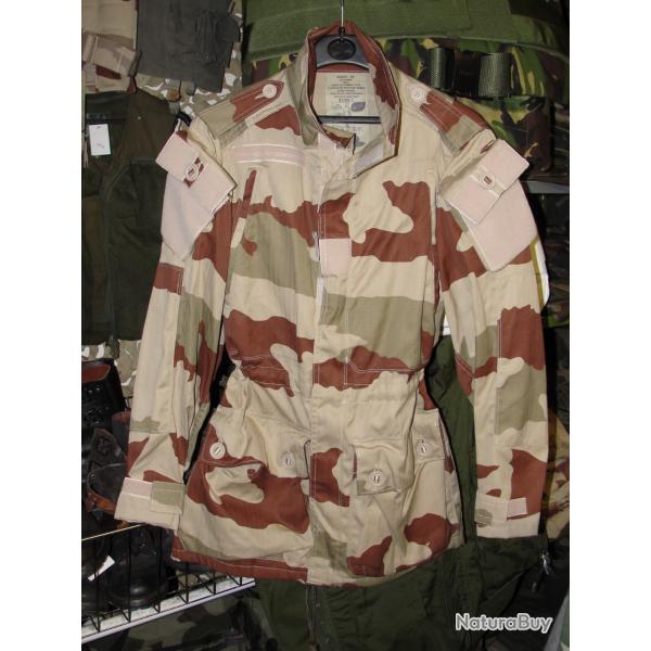 Veste Flin camouflage dsert Daguet T4 S2 chevron RipStop Arme Franaise