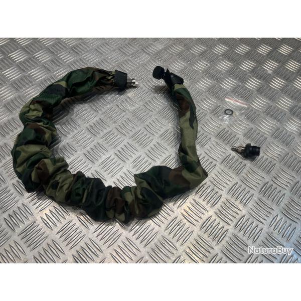 flexible mamba purge slide check et housse protection milops camo de bouteille a lanceur paintball