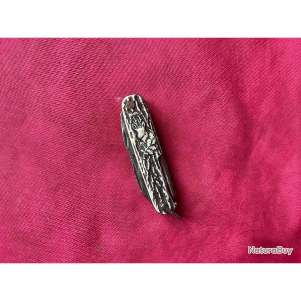 Couteau de poche ancien Allemand, pas de prix de rserve