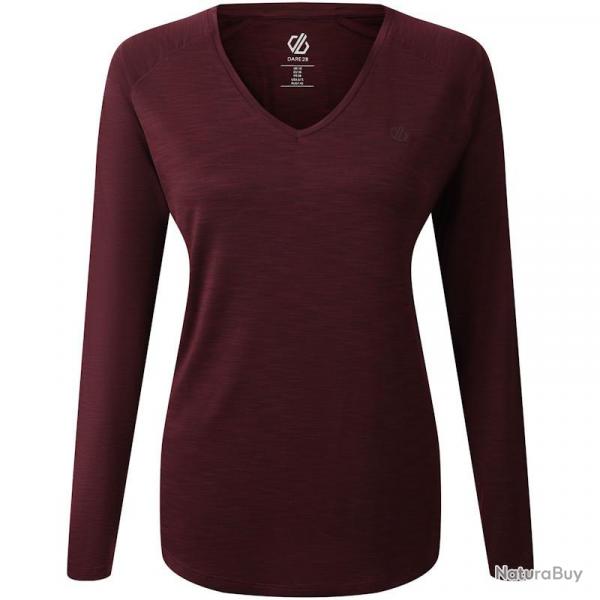 T shirt manches longues Dare2b Discern Tee Women violet