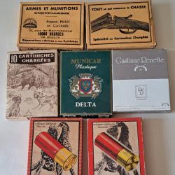 Boîte vide de collection