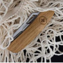 COUTEAU PLIANT ALLMATT CHENE 12 FONCTIONS SWIZA