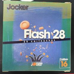 CARTOUCHES JOCKER FLASH 28 calibre 12/70 28g BJ n°9 x25