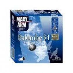 MARY ARM PALOMBE calibre 12/70 34g bj N°7 x25