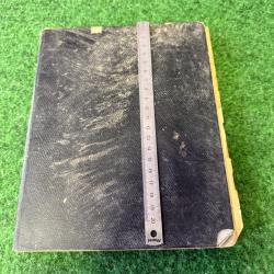 CAHIER  D'UN OFFICIER  D'ARTILLERIE  SUR LE MANIEMENT ET L ENTRETIEN DES OBUSIERS ET DIVERS  WW 2