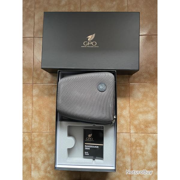 Jumelles télémétriques GPO Rangeguide 2800 10x32