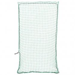 Filet pour remorque avec corde élastique vert 3x1,65 m PP