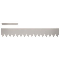 Bordures de jardin 50 pcs 100x0,5x15 cm Acier résistant aux intempéries