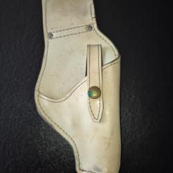 Etui de revolver de la police ancien.