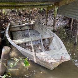 Barque de pêche ou de chasse