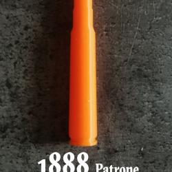 Lot de 3 Douilles Amortisseur, tir à sec Patrone 1888 ou M/88