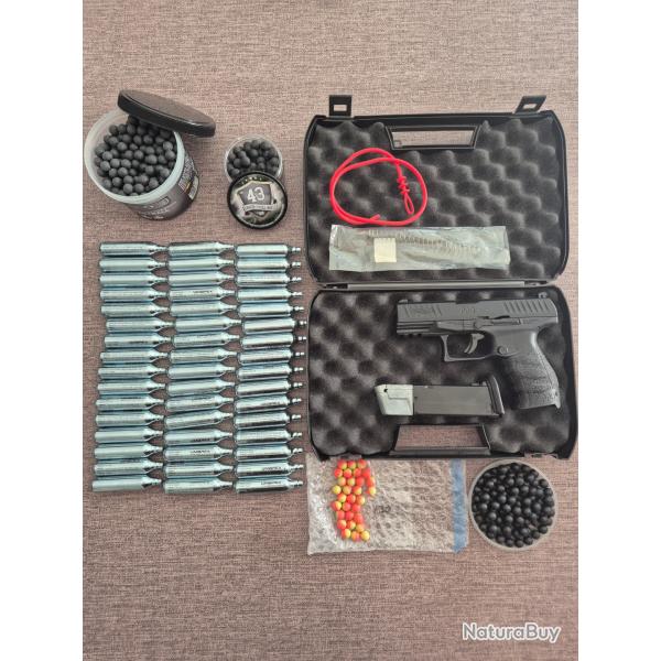 walther PPQ T4e cal:43 CO2