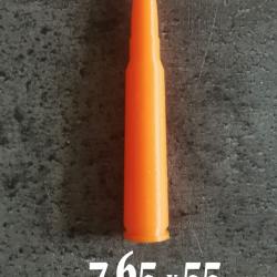 Lot de 3 Douilles Amortisseur, tir à sec 7,65 x 55 Mauser Belge