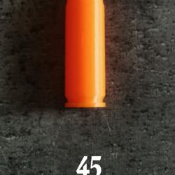 Lot de 5 Douilles Amortisseur, tir à sec 45 Winchester Magnum