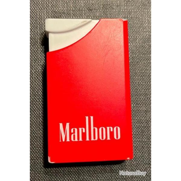 Neuf : Briquet lectronique MARLBORO rouge gaz rechargeable