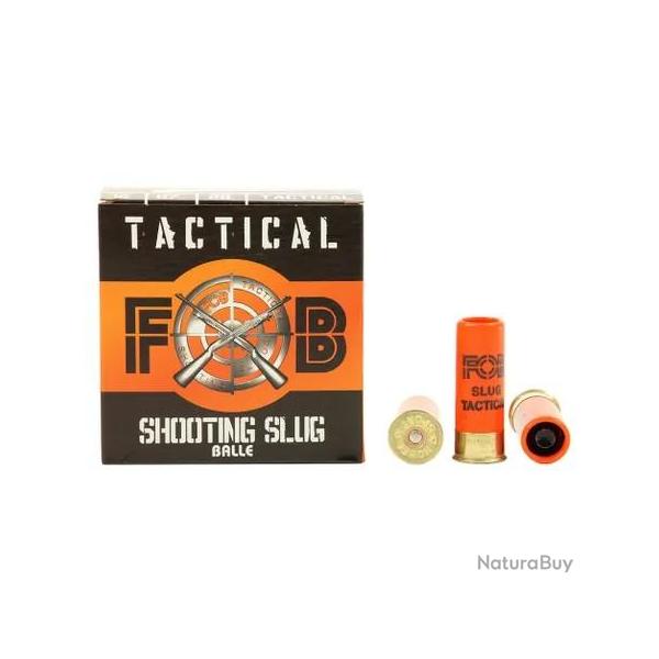 CARTOUCHES FOB SLUG TACTICAL calibre 12/67 28G x25