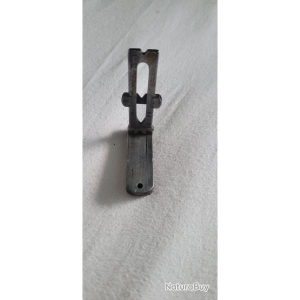 Hausse de fusil gras de cadet