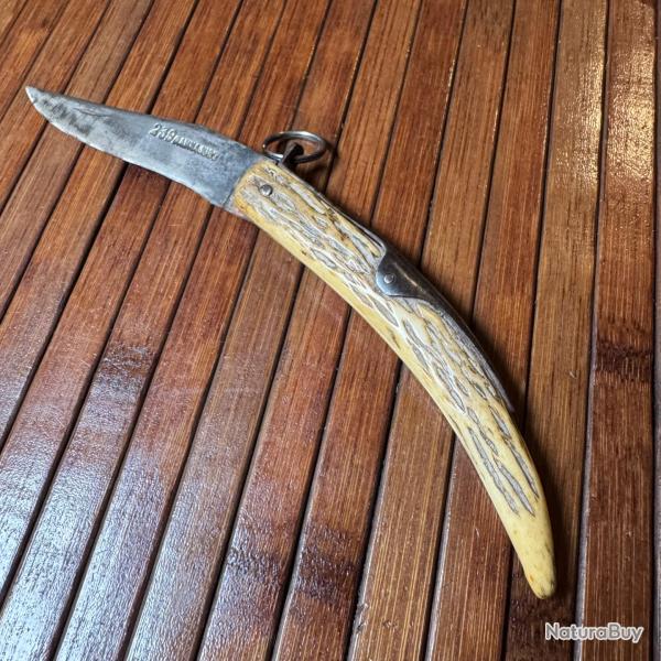 COUTEAU PLIANT CORNILLON SANNAJUST VERS 1900 ARTISANAL FRANCE