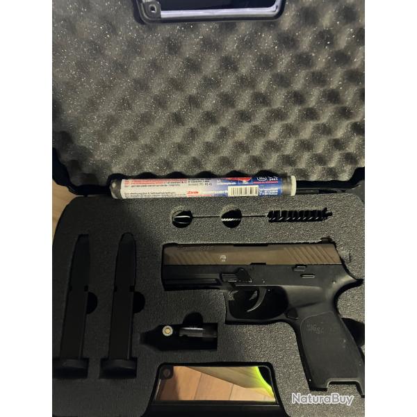 SIG P320 PAK Bronze + 2 chargeurs + 140 munitions