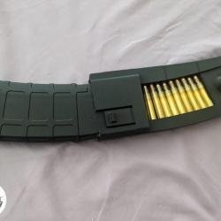 AR15 / M4 / M16 / FAMAS - Speed loader, chargette noir .223 AR15/M4 15 round
