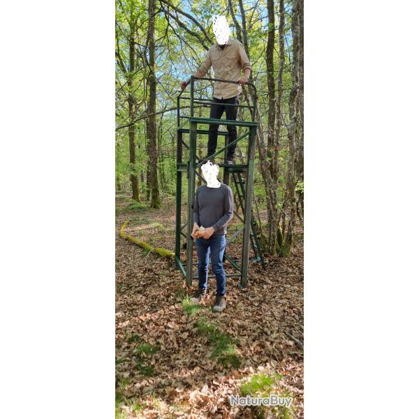 Mirador haut trs solide structure acier