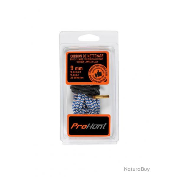 Cordon de nettoyage type &quot;boresnake&quot; 9mm Pro Hunt (9.3x62 9.3x74r 35 Whelen...)