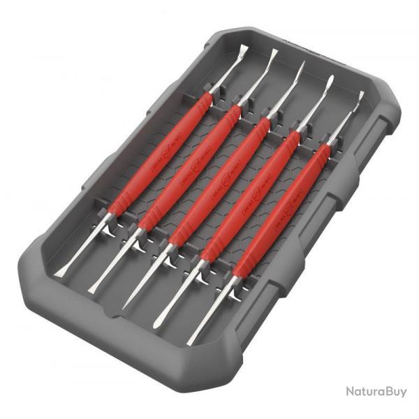 Kit d&#039;outil de nettoyage pour arme &agrave; feu en acier real Avid