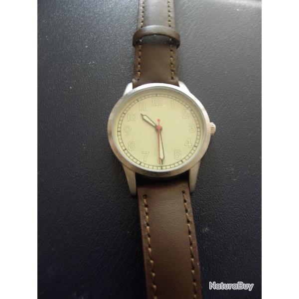 eagle moss collections montre d'astronaute 1950's mouvement  quartz de prcision pile neuf (rpliqu