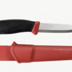 COUTEAU COMPANION MORAKNIV LAME 104MM COLOR MIX ROUGE BUNT (MO14069)