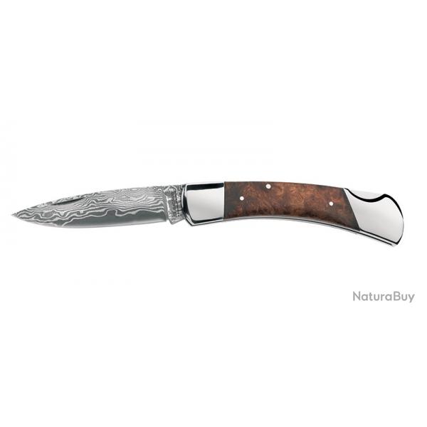 Bker Magnum Cuoteau Damascus Lord - Lame 92mm - Manche ronce