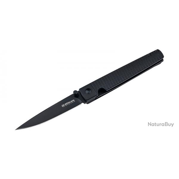 Bker Magnum Couteau Stereo - Lame 80mm - Manche G10 - Clip