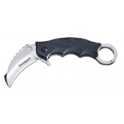 Böker Magnum Couteau Alpha Kilo - Lame 70mm - Manche G10 - Clip - Anneau