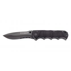 Böker Magnum Couteau Black Spear - Lame 100mm - Manche Aluminium - Clip