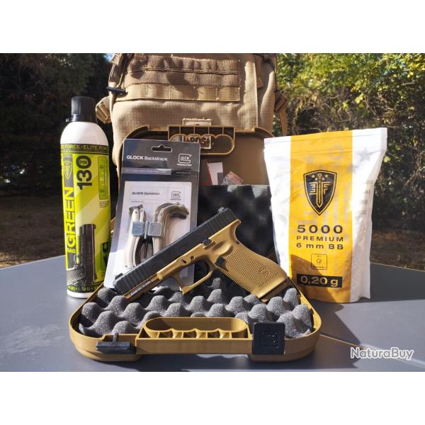PACK PRT  TIRER - Glock 17 Gen5 dition Arme Franaise - Cal. 6 mm BBs