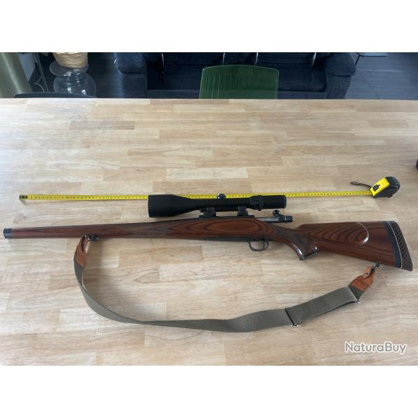 Vends carabine stutzen 222 model seven avec lunette Schmidt & Bender 2.5-10x56