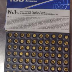 boite 100 amorces MAGTECH N° 1 1/2 - small pistol
