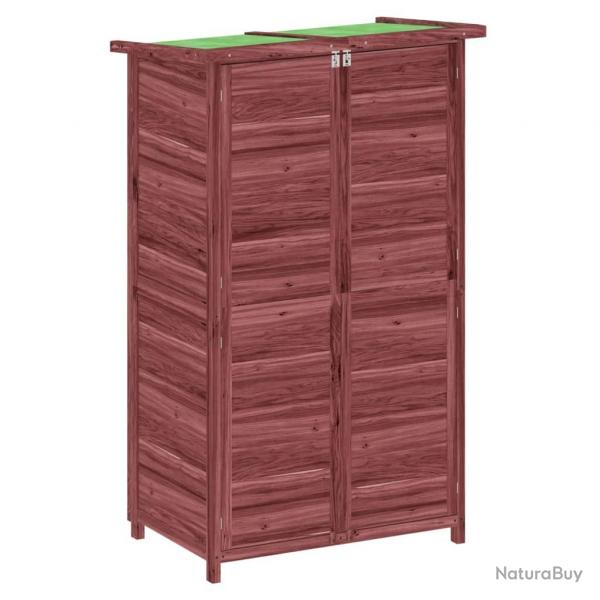 Abri de jardin cabane cabanon maison de stockage remise extrieur hangar outils robuste moka 83 x 5