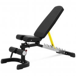 Banc de musculation capacité de charge jusqu'à 150 kg réglable inclinaison de 80 180 ° pliable pu a