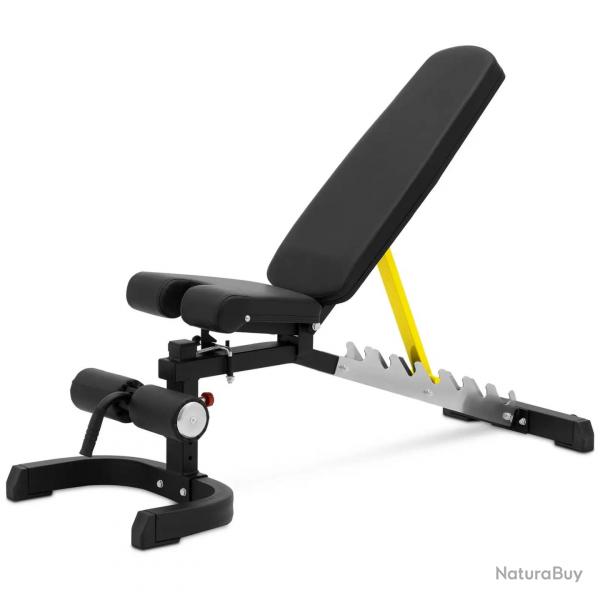 Banc de musculation capacit de charge jusqu' 150 kg rglable inclinaison de 80 180  pliable pu a