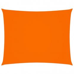Voile toile d'ombrage parasol tissu oxford rectangulaire 2,5 x 3,5 m orange 02_0009560
